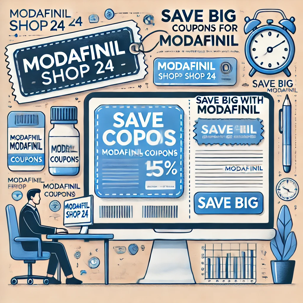 Save Big with Coupons for Modafinil at Modafinil Shop 24